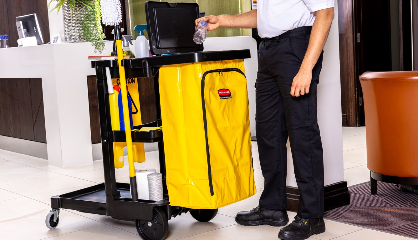 Janitorial Cleaning Carts - High-Capacity