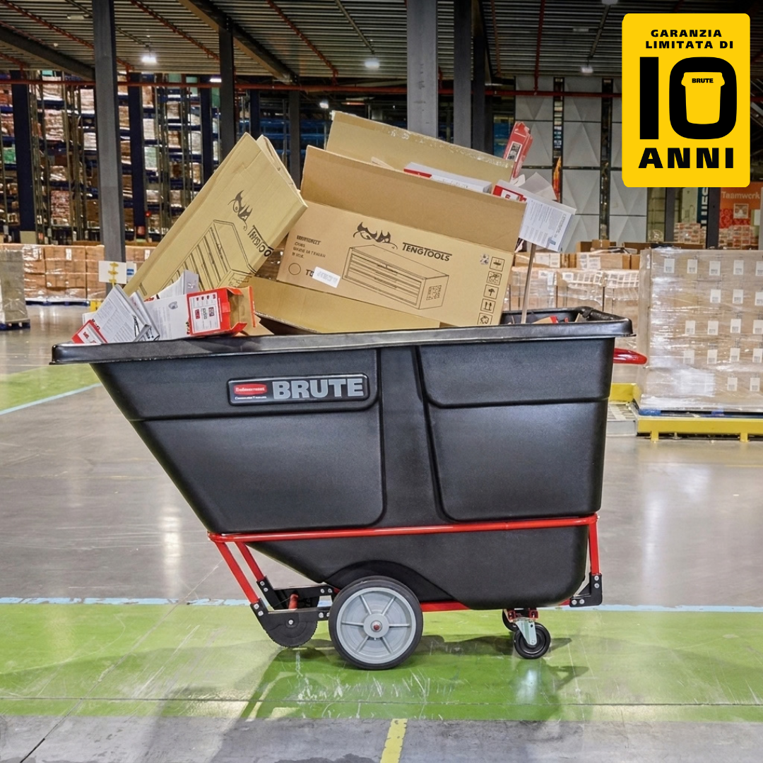 Material Handling trolley in warehouse