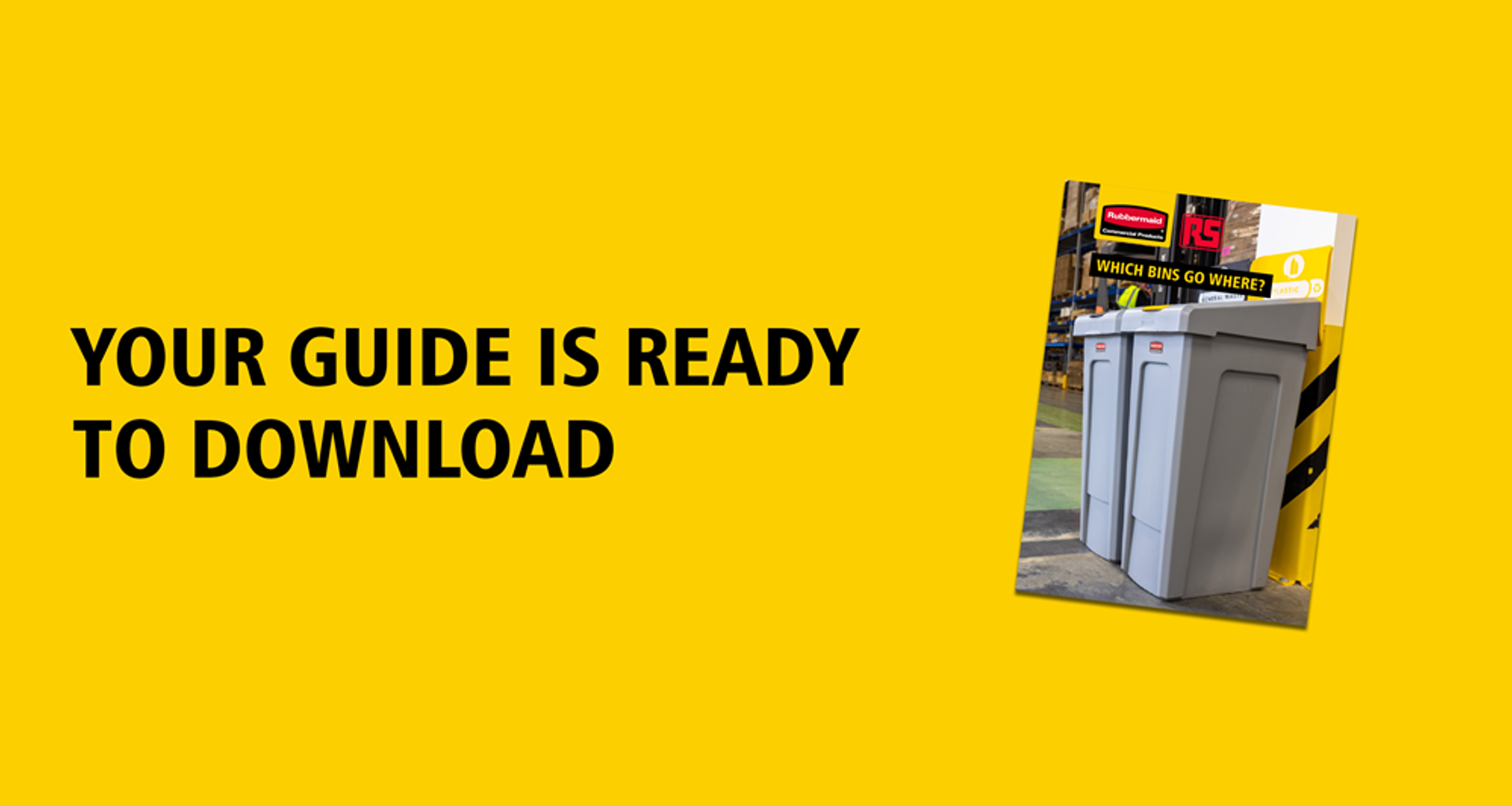 Bins Go Where Thank You Page Banner